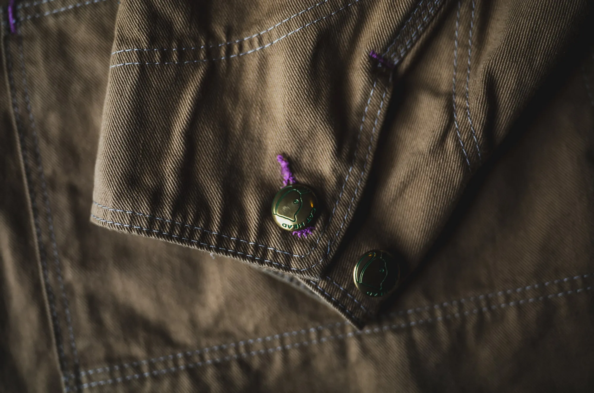 □Pre-Order□Cat Head Jacket Khaki Drill