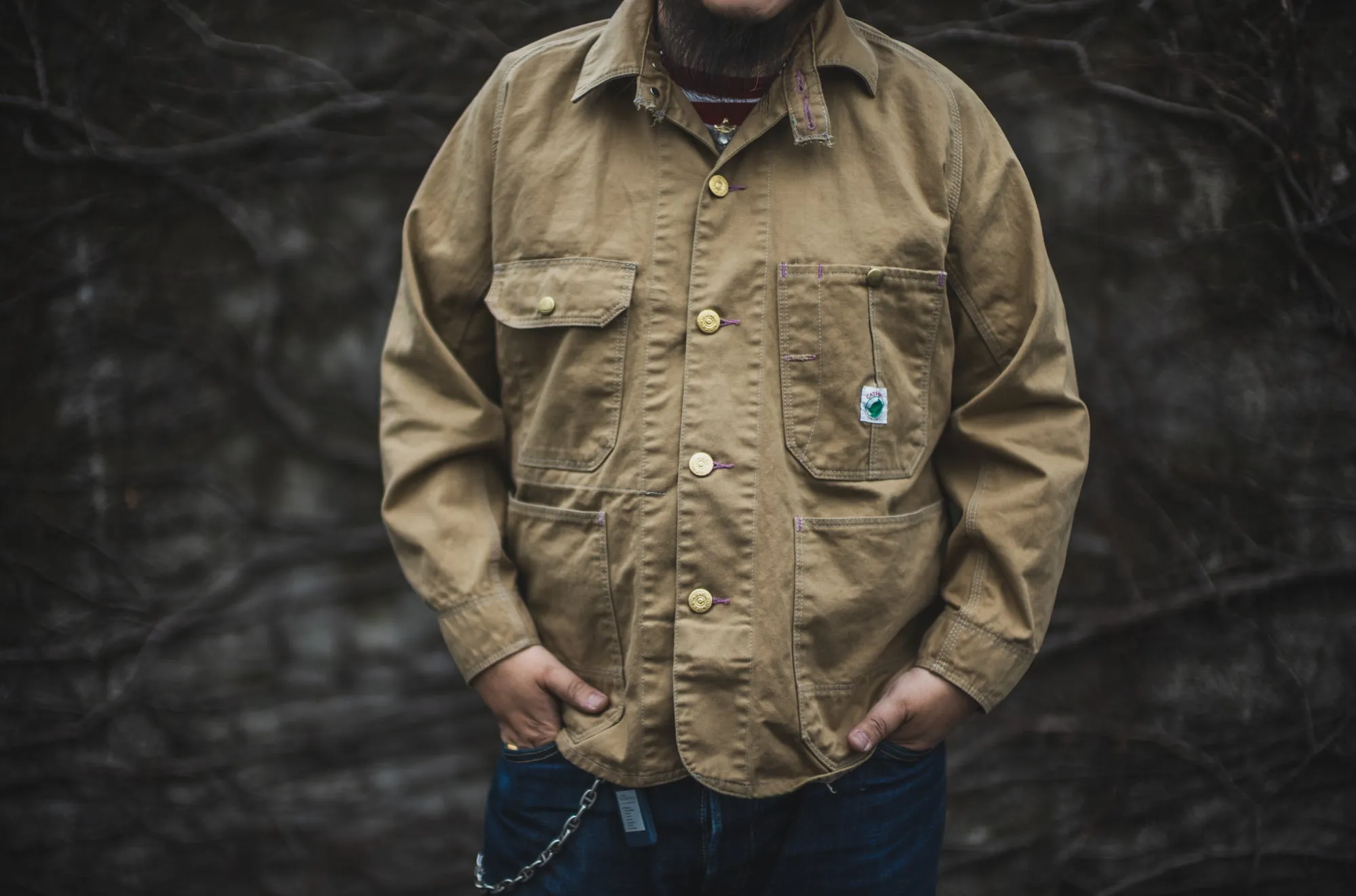 □Pre-Order□Cat Head Jacket Khaki Drill