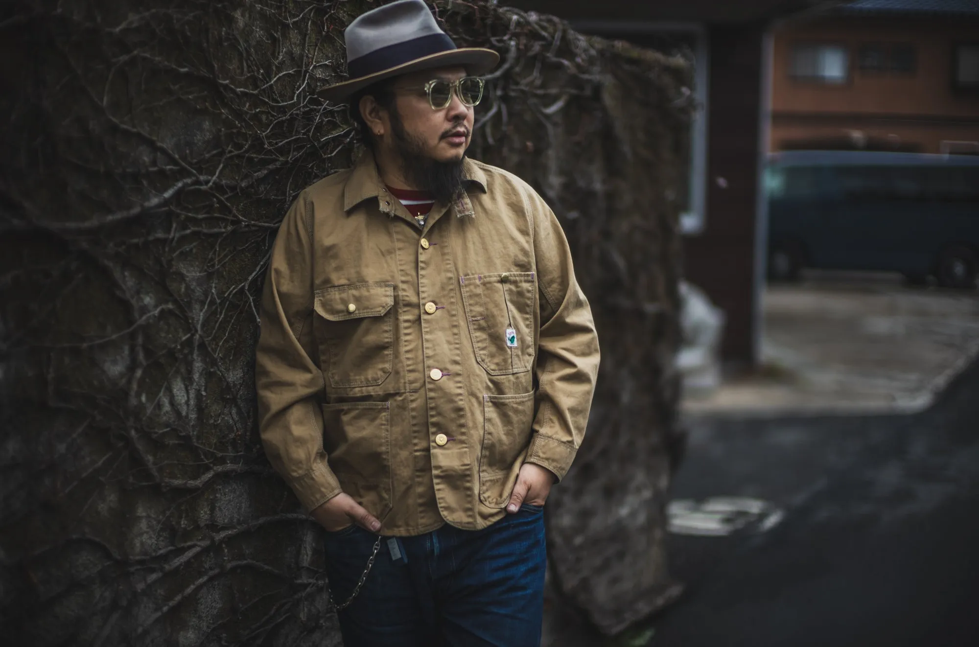 □Pre-Order□Cat Head Jacket Khaki Drill