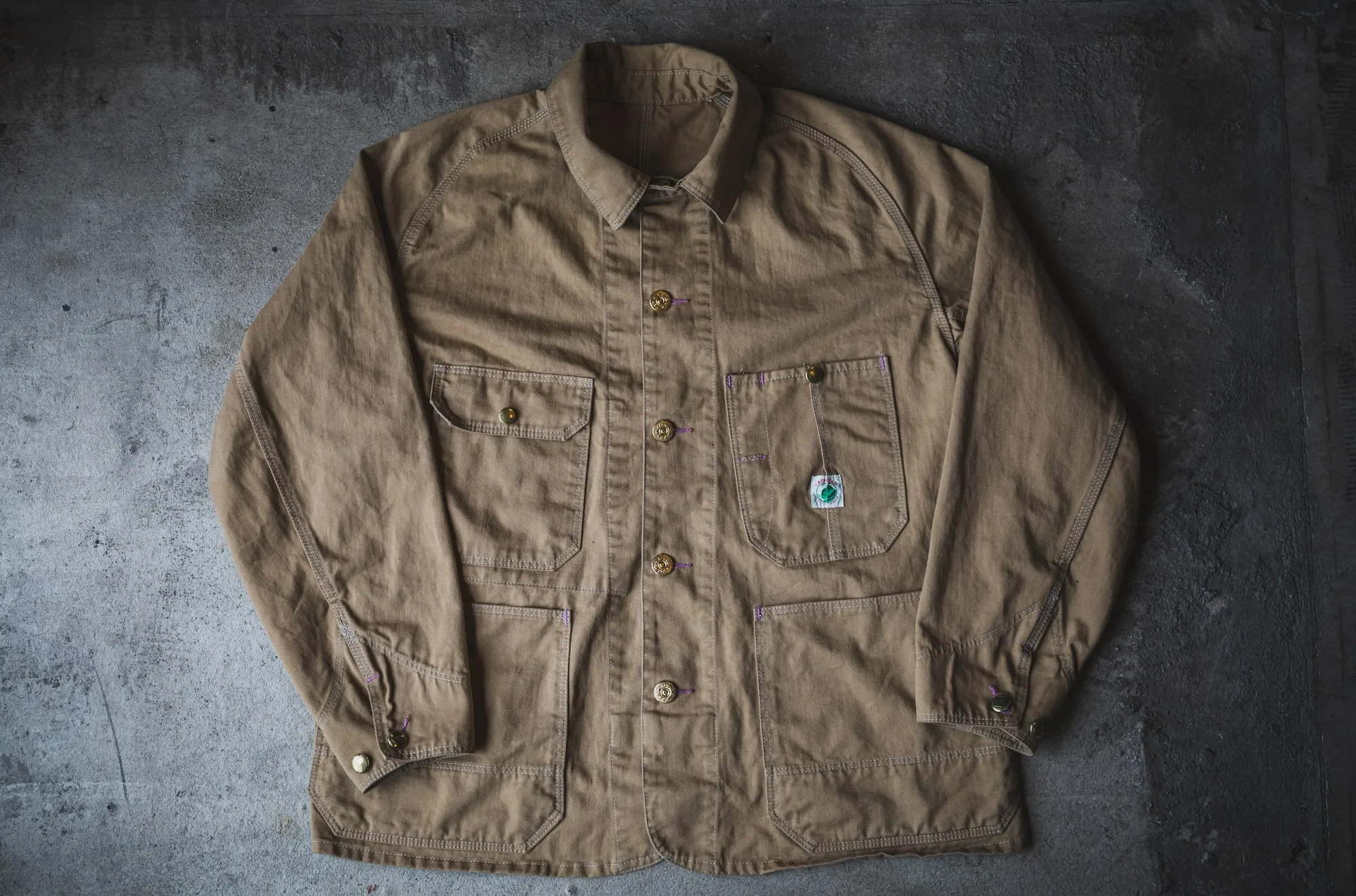 □Pre-Order□Cat Head Jacket Khaki Drill