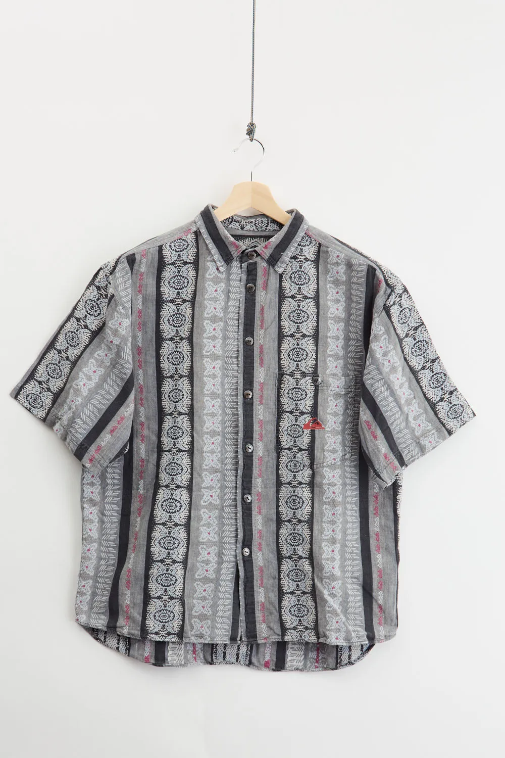 Quicksilver Textured woven shirt (XL)