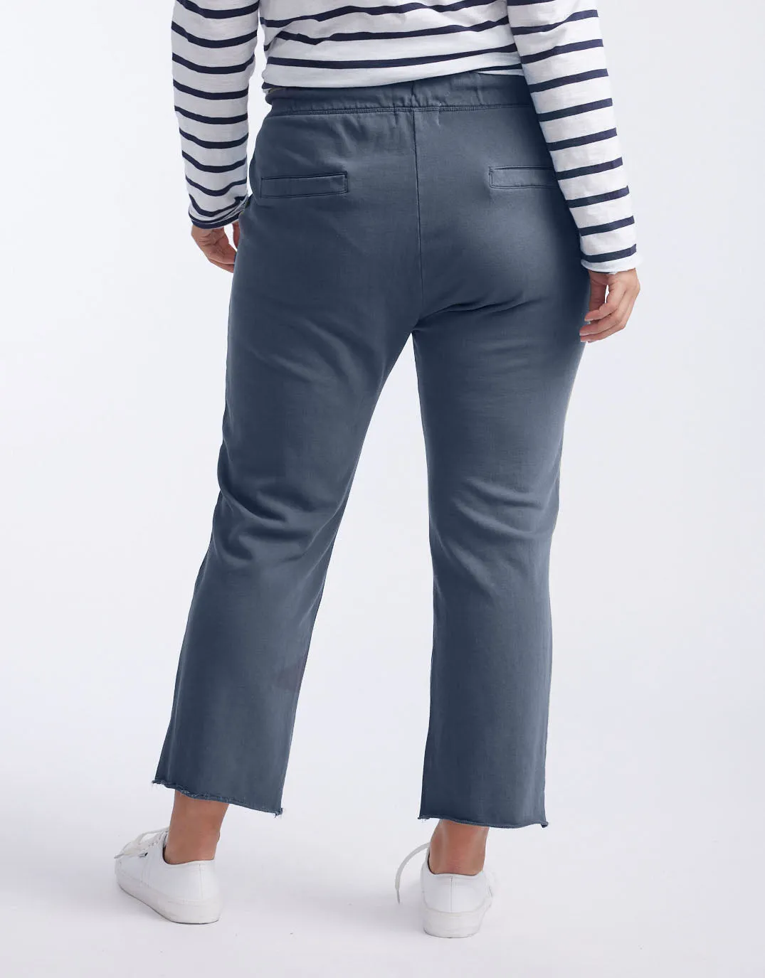 Raw Edge Lounge Pant - Washed Navy