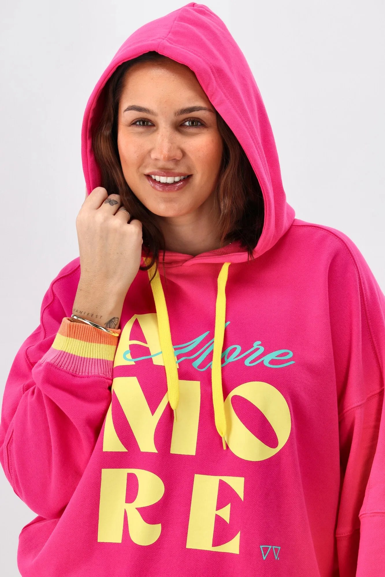 Rebel Club Amore Hoodie Pink Pre-Order Due Late May