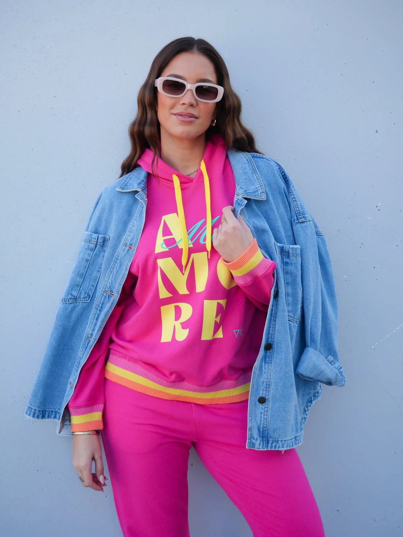 Rebel Club Amore Hoodie Pink Pre-Order Due Late May