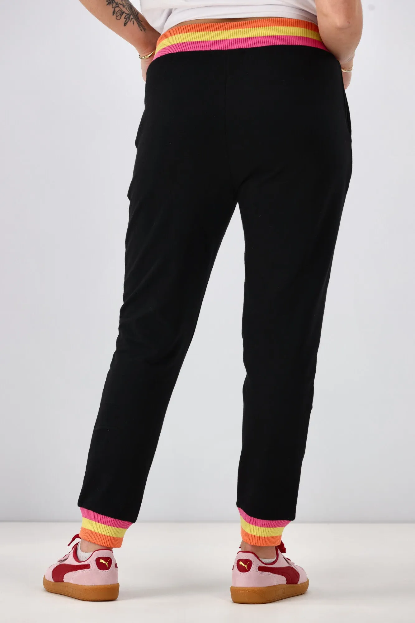 Rebel Club Keeley Track Pant Black Pre-Order Due Late May