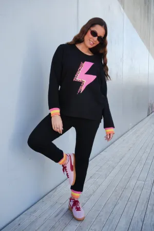 Rebel Club Keeley Track Pant Black Pre-Order Due Late May