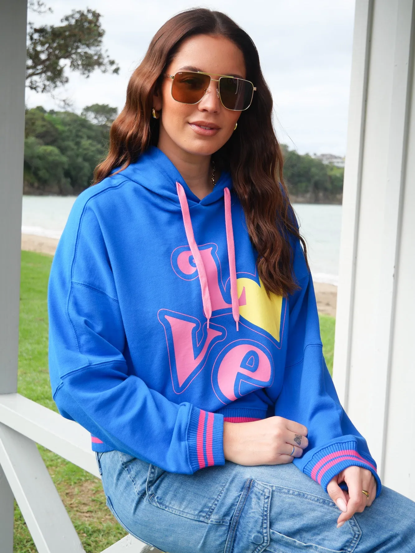 Rebel Club Love Surge Hoodie Blue Pre-Order Due Late May