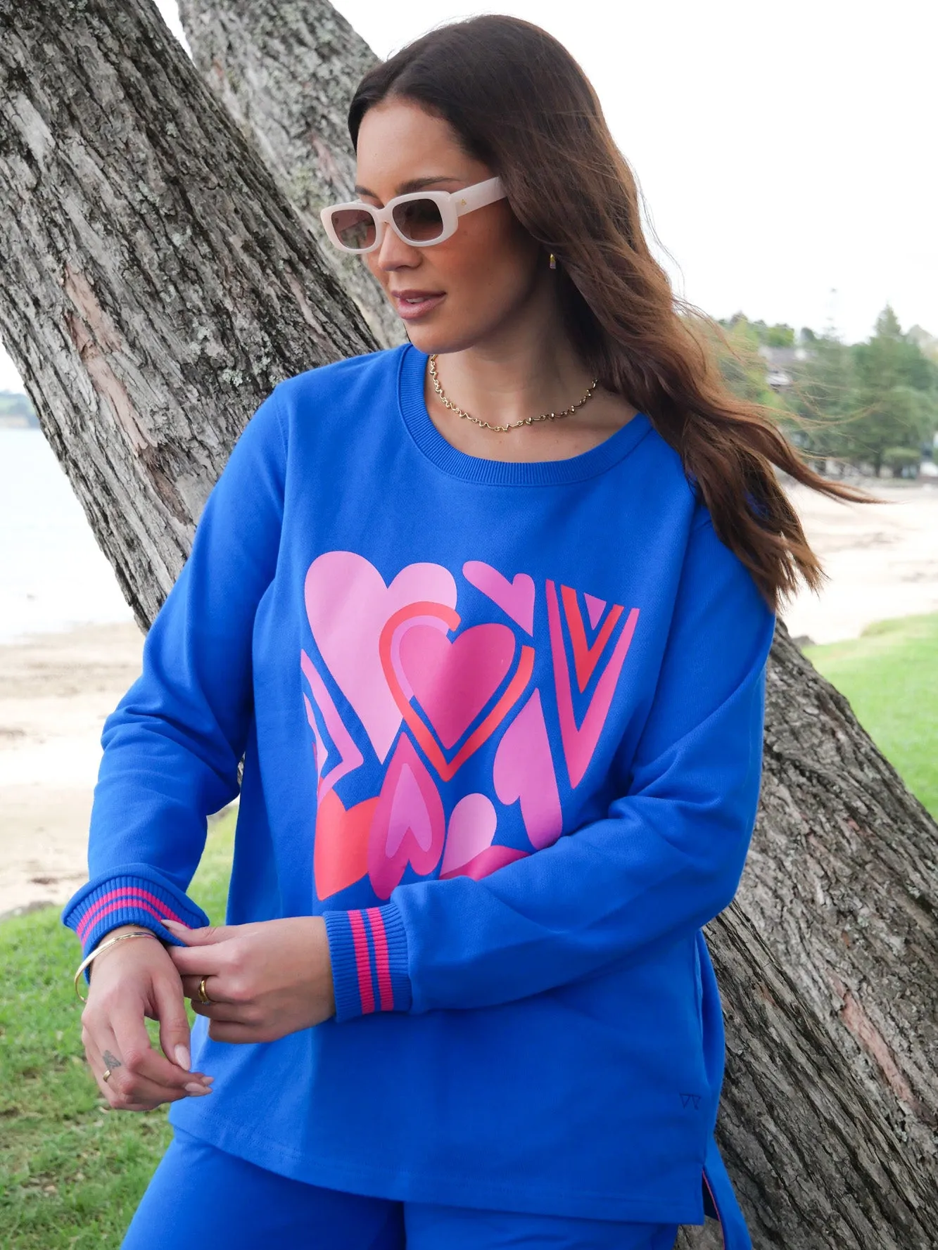Rebel Club Stacked Heart Crew Blue Pre-Order Due Late May