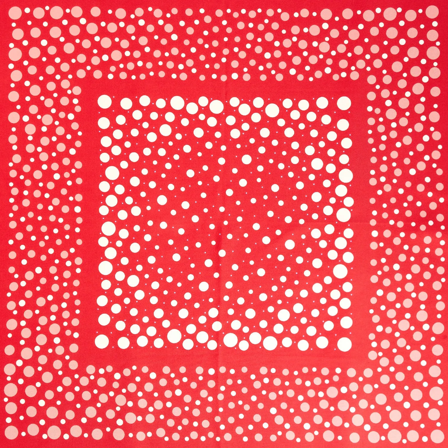 RED SILK SCARF 65
