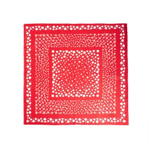 RED SILK SCARF 65