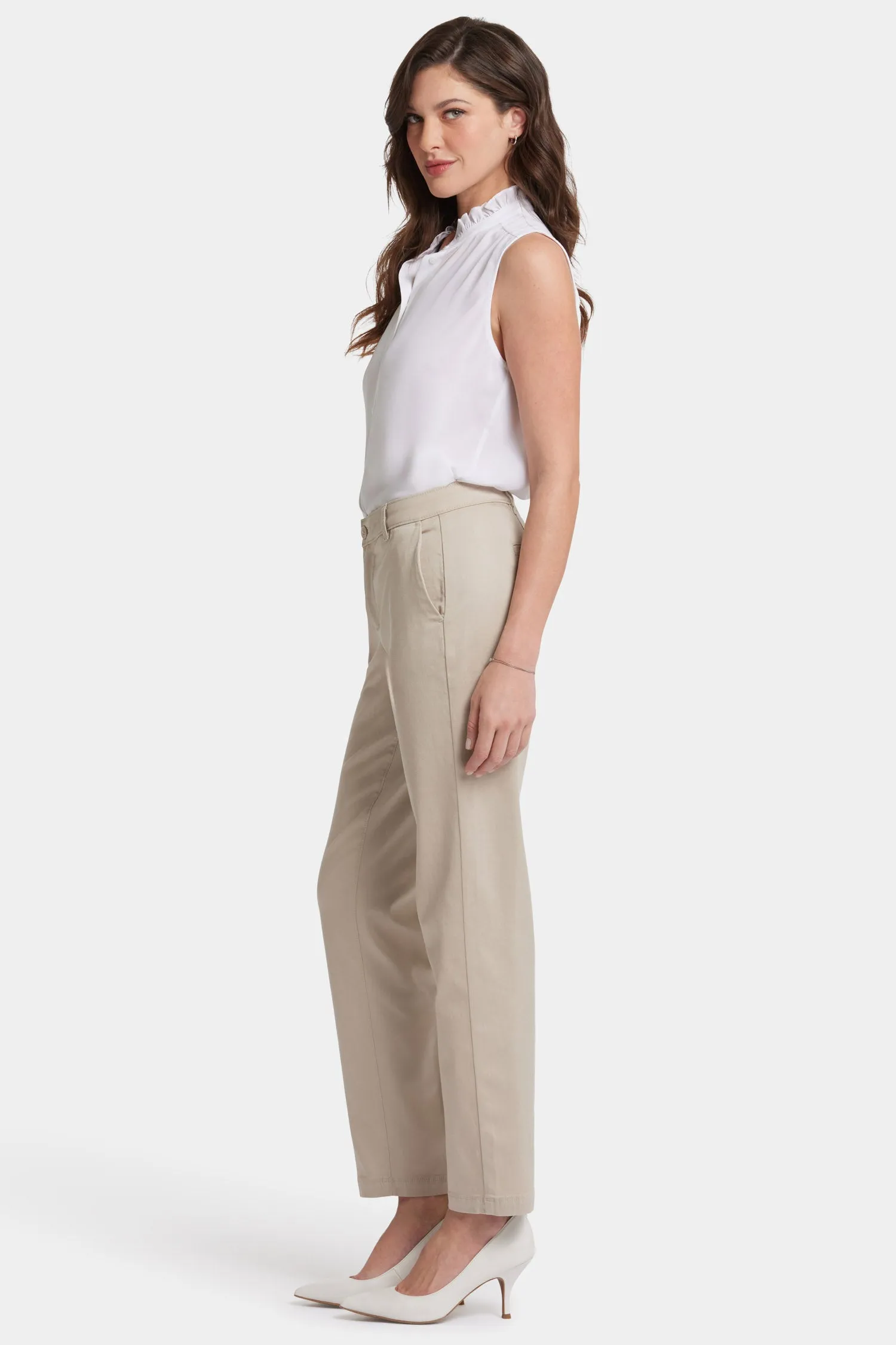 Sadie Slim Pants - Feather
