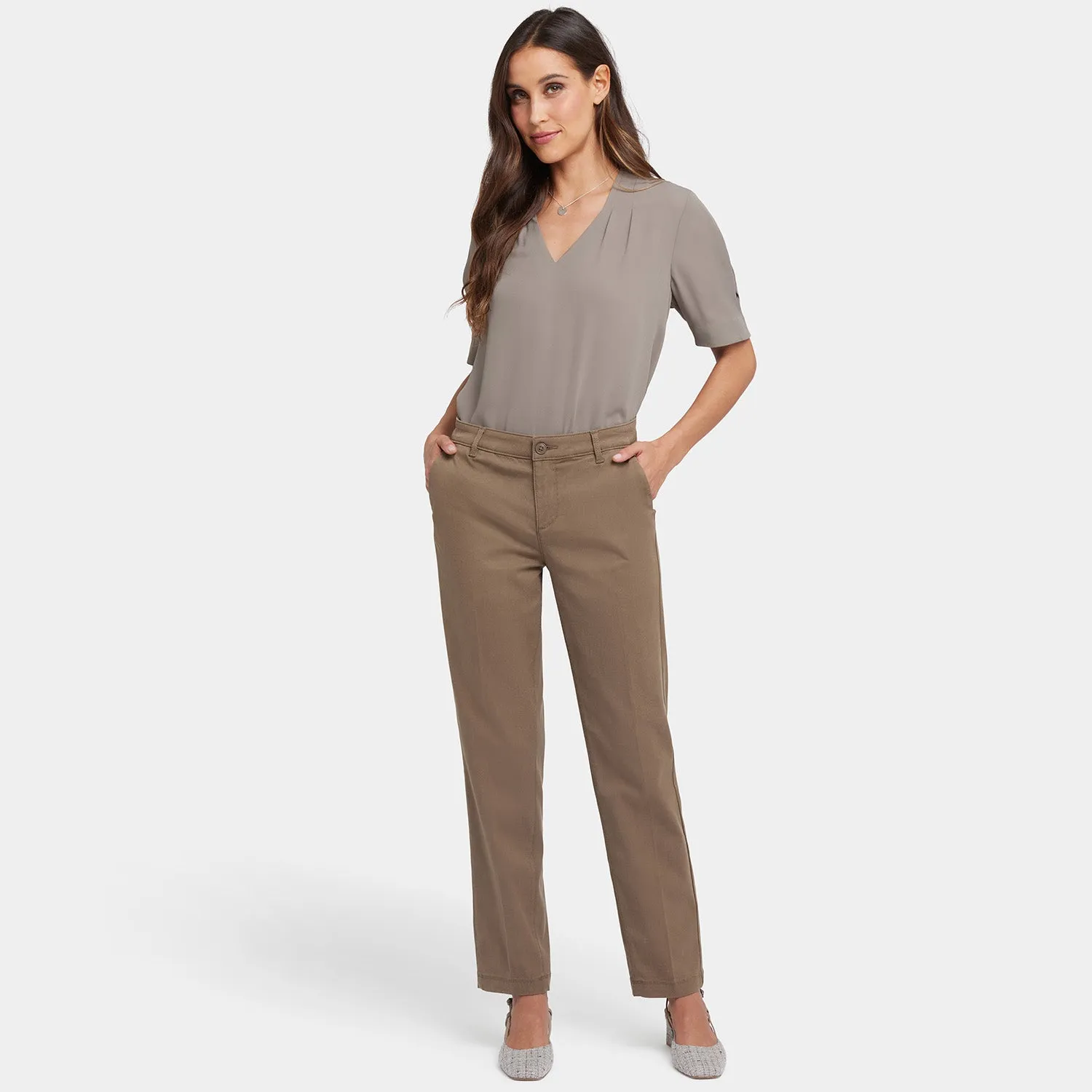 Sadie Slim Pants - Incense