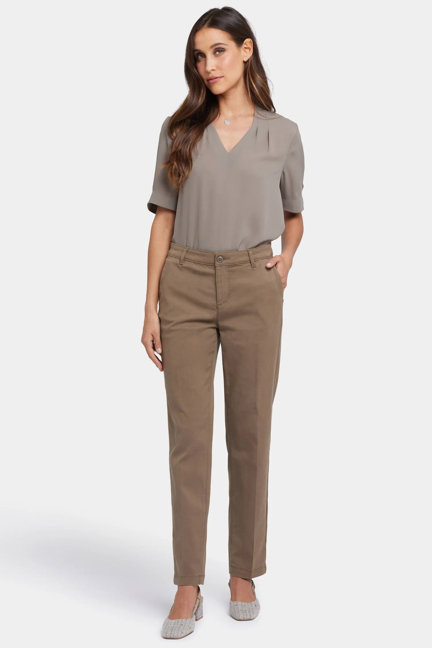 Sadie Slim Pants - Incense