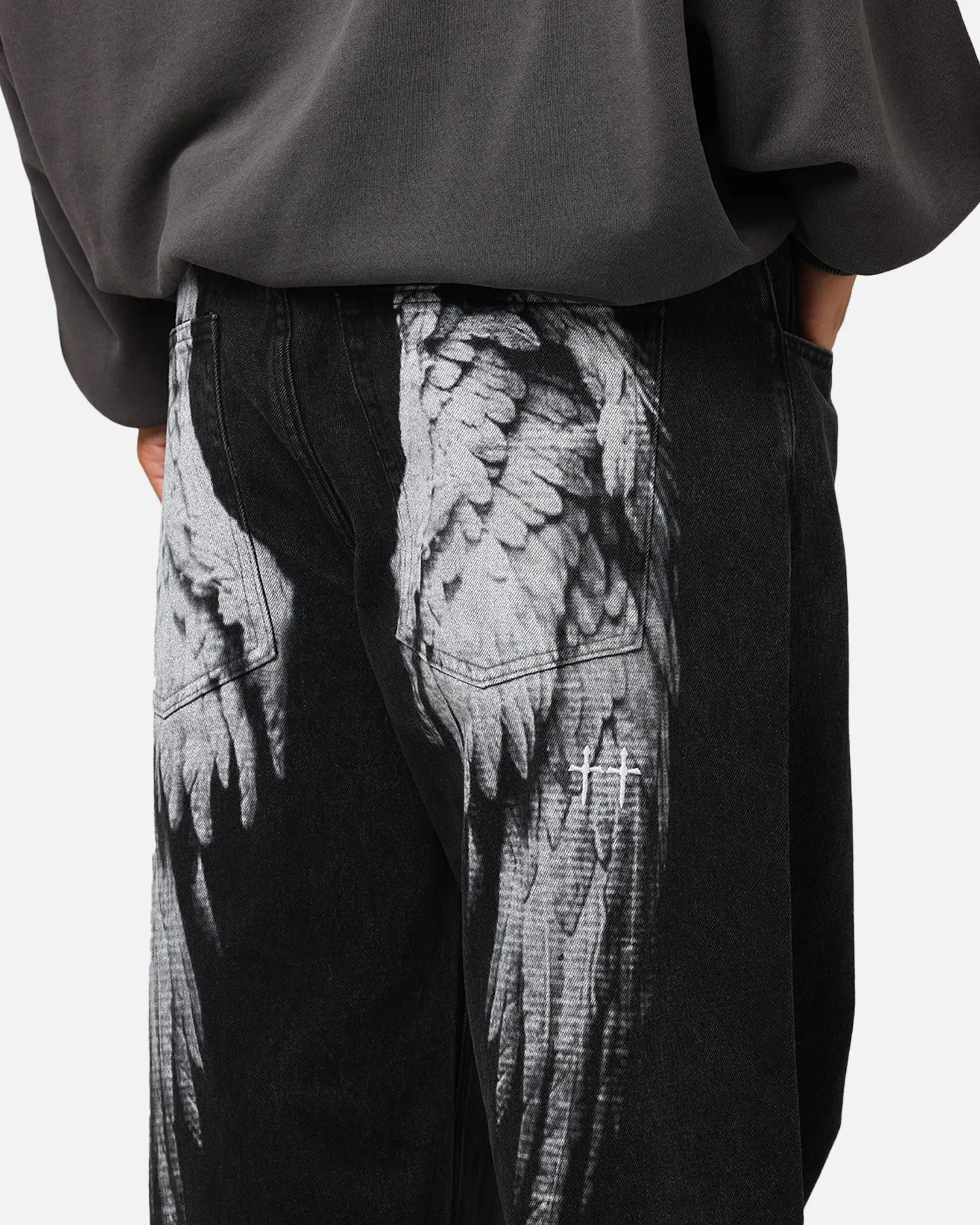 Saint Morta Amplus Afterlife Jeans Black Shadow