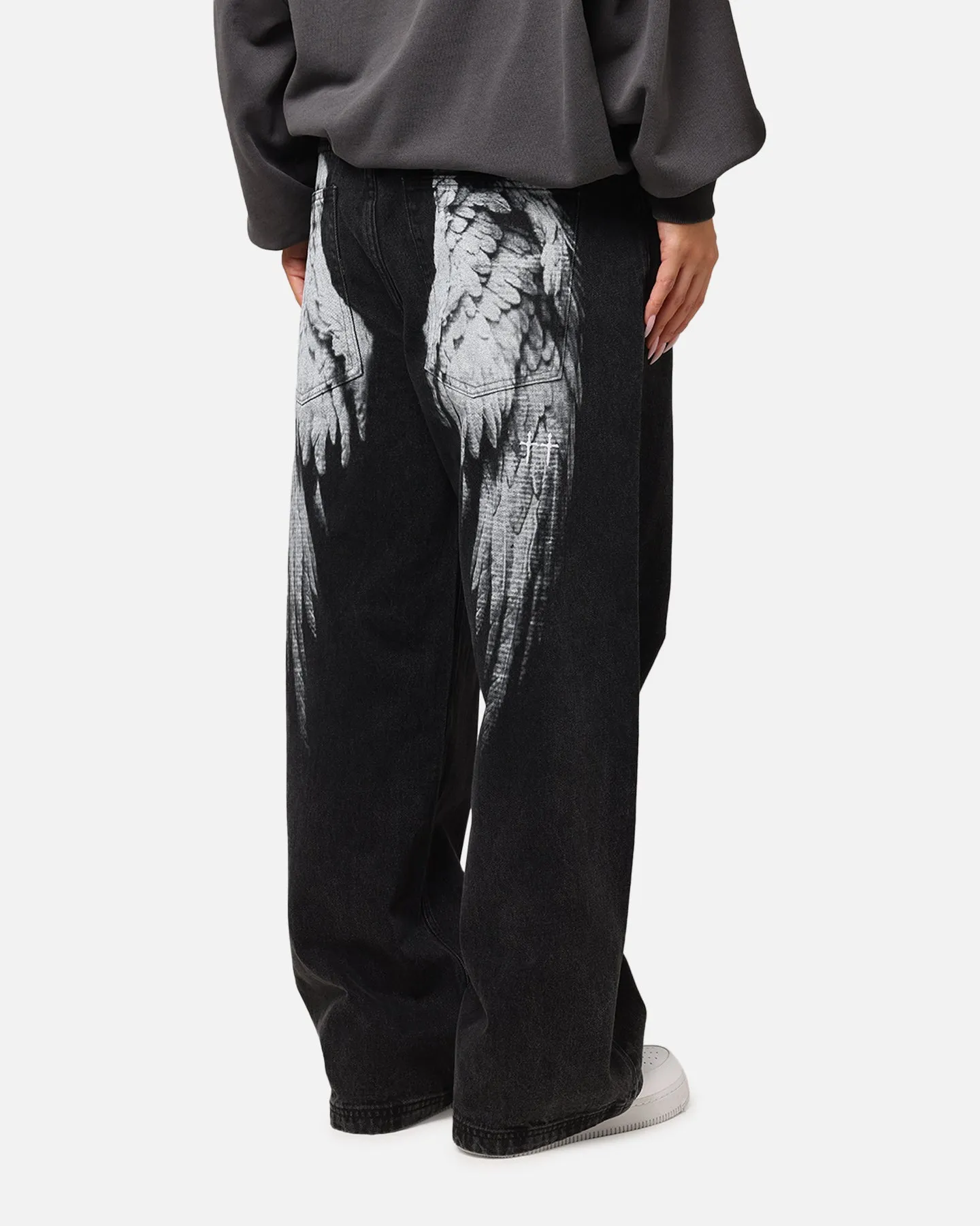 Saint Morta Amplus Afterlife Jeans Black Shadow