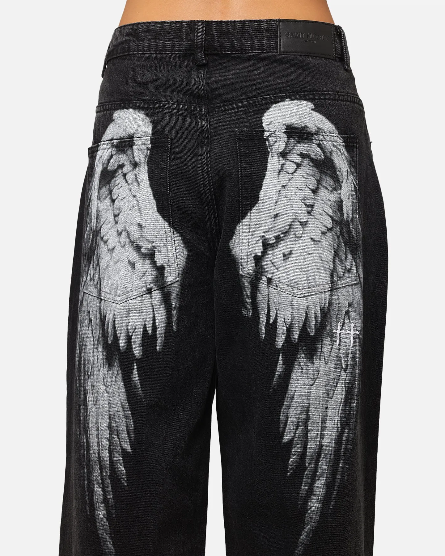 Saint Morta Amplus Afterlife Jeans Black Shadow