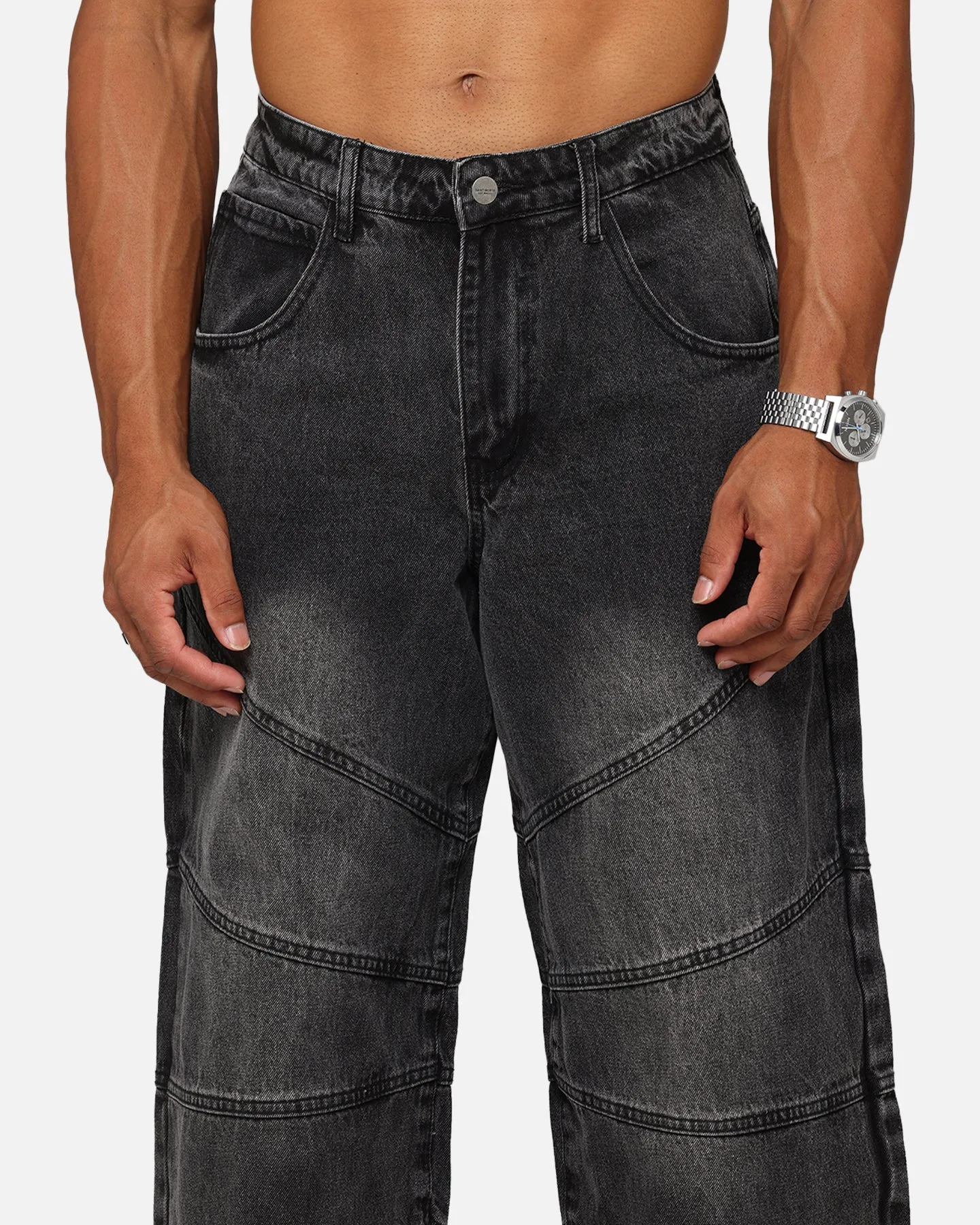Saint Morta Amplus Armoury Jeans Black Shadow