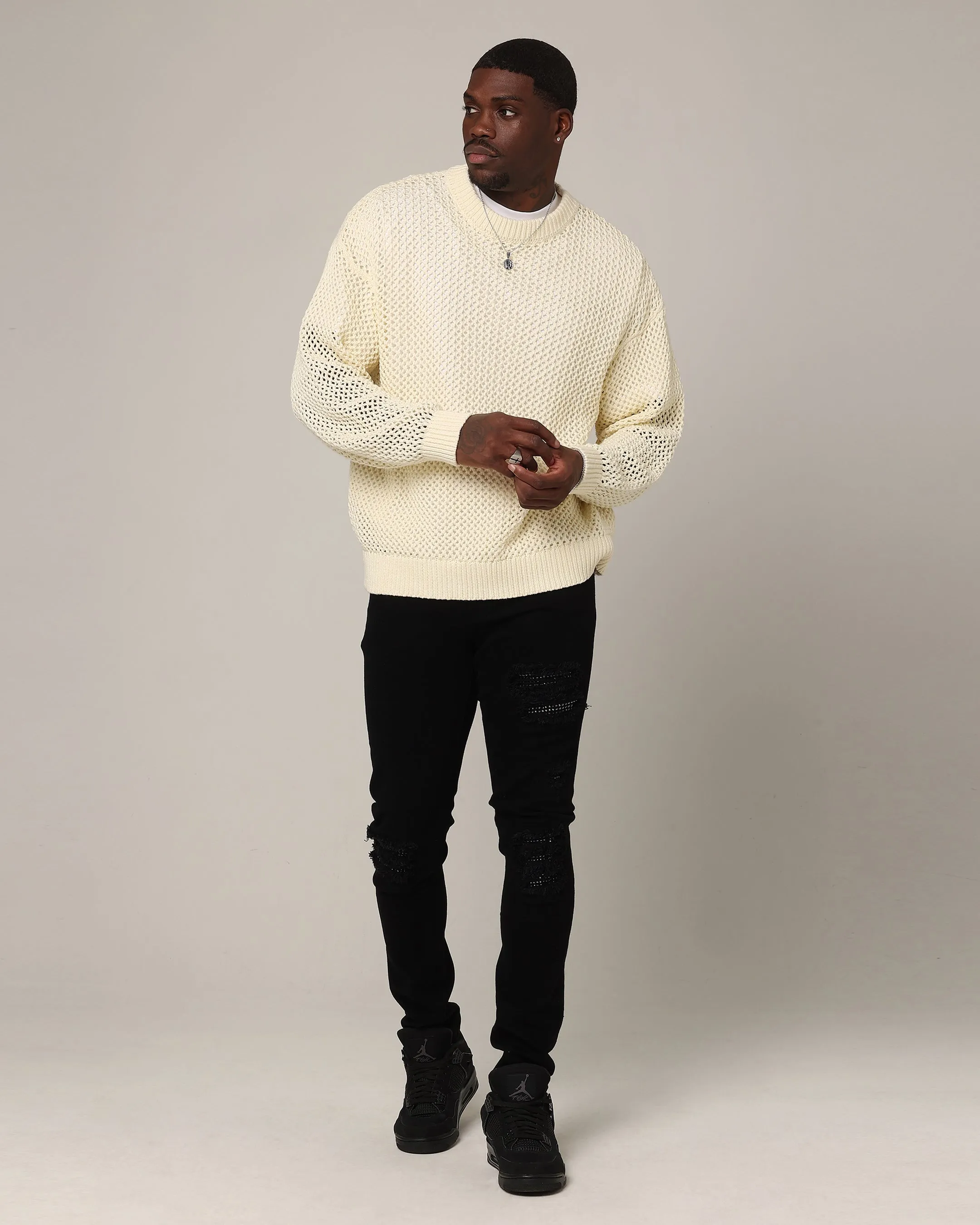 Saint Morta Bling Summum Jeans Black
