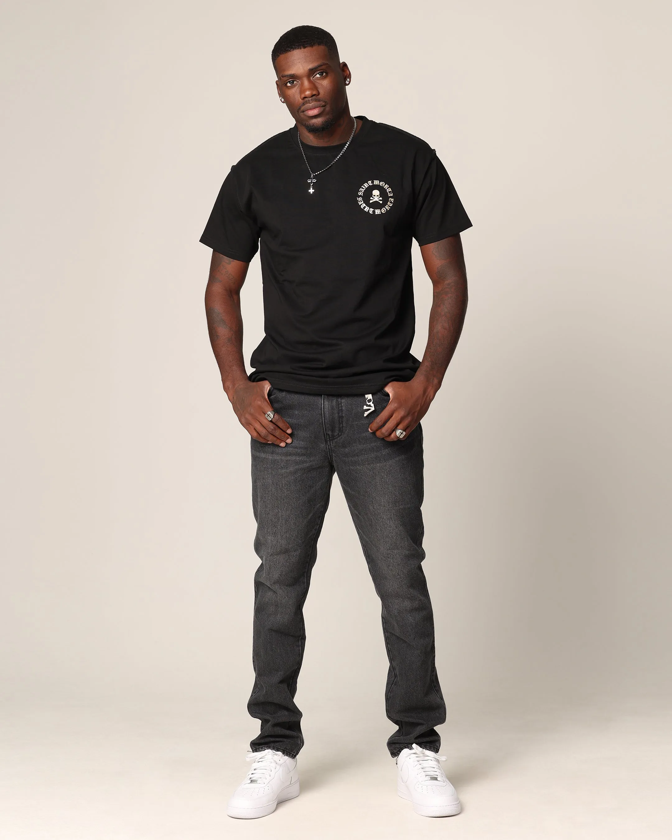 Saint Morta Essence Fimi Jeans Black Shadow
