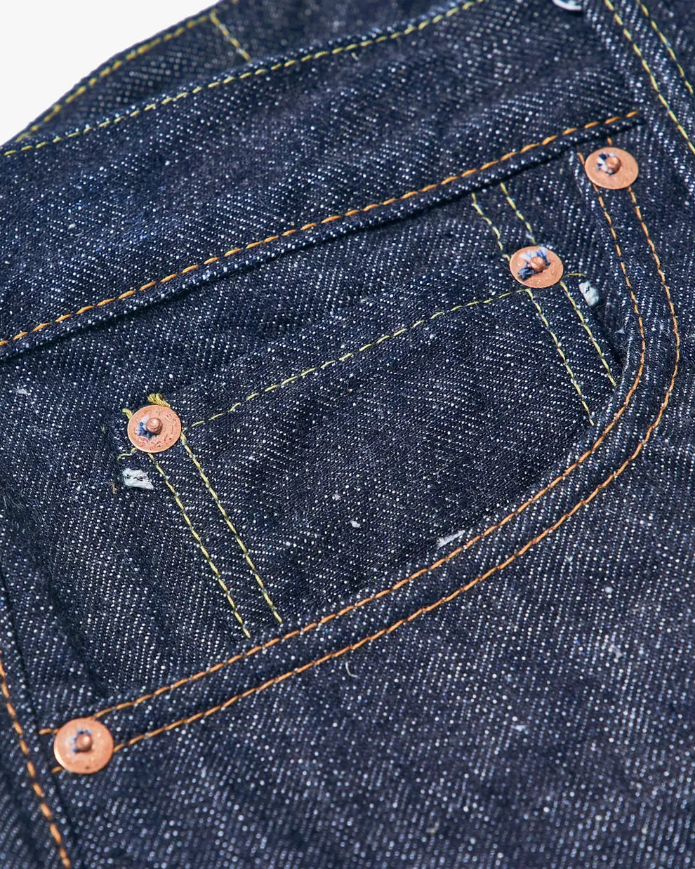 Samurai Jeans S0520XX Regular Tapered 15oz 'Otokogi' Selvedge Mens Jeans - Onewash
