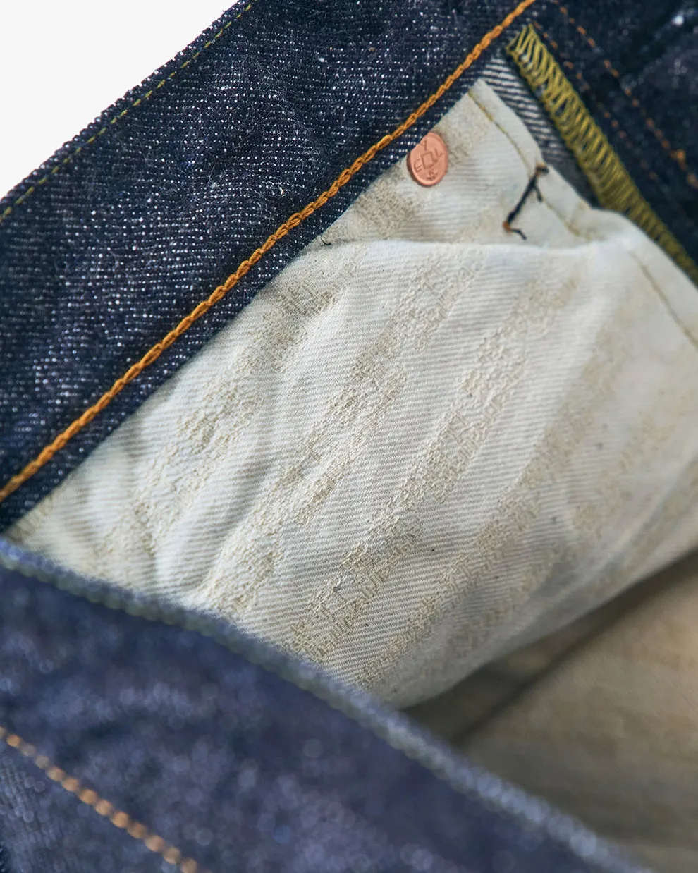 Samurai Jeans S0520XX Regular Tapered 15oz 'Otokogi' Selvedge Mens Jeans - Onewash