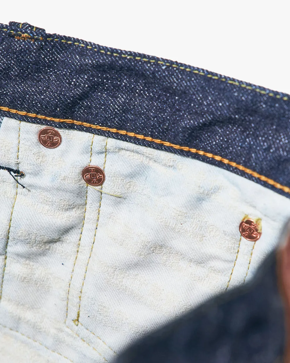Samurai Jeans S0520XX Regular Tapered 15oz 'Otokogi' Selvedge Mens Jeans - Onewash