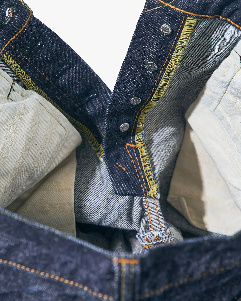 Samurai Jeans S0520XX Regular Tapered 15oz 'Otokogi' Selvedge Mens Jeans - Onewash