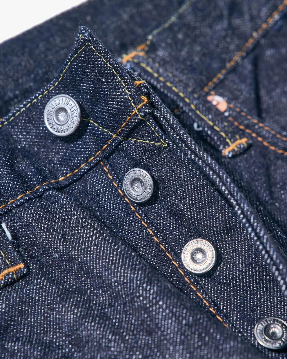 Samurai Jeans S0520XX Regular Tapered 15oz 'Otokogi' Selvedge Mens Jeans - Onewash