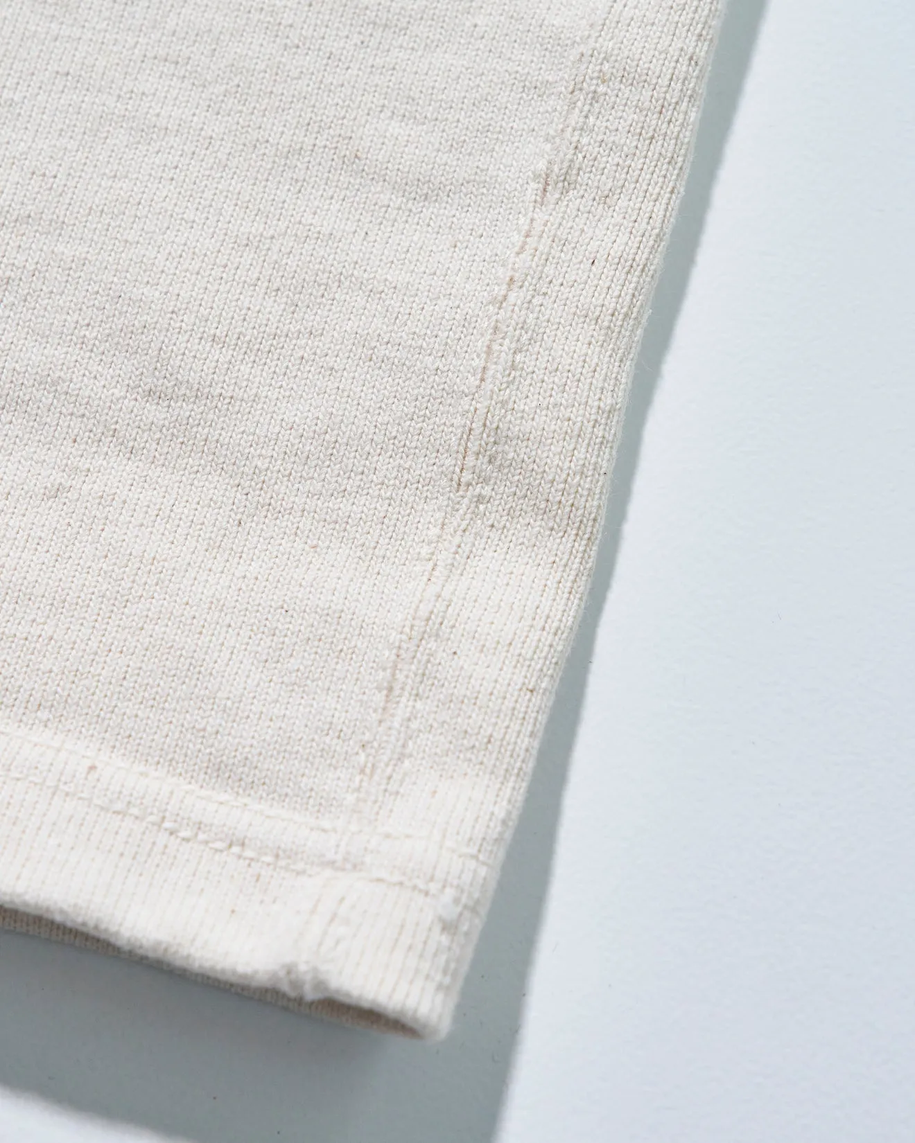 Samurai Jeans SJST-TW01 10/2 Extra Heavyweight Tee - Off White