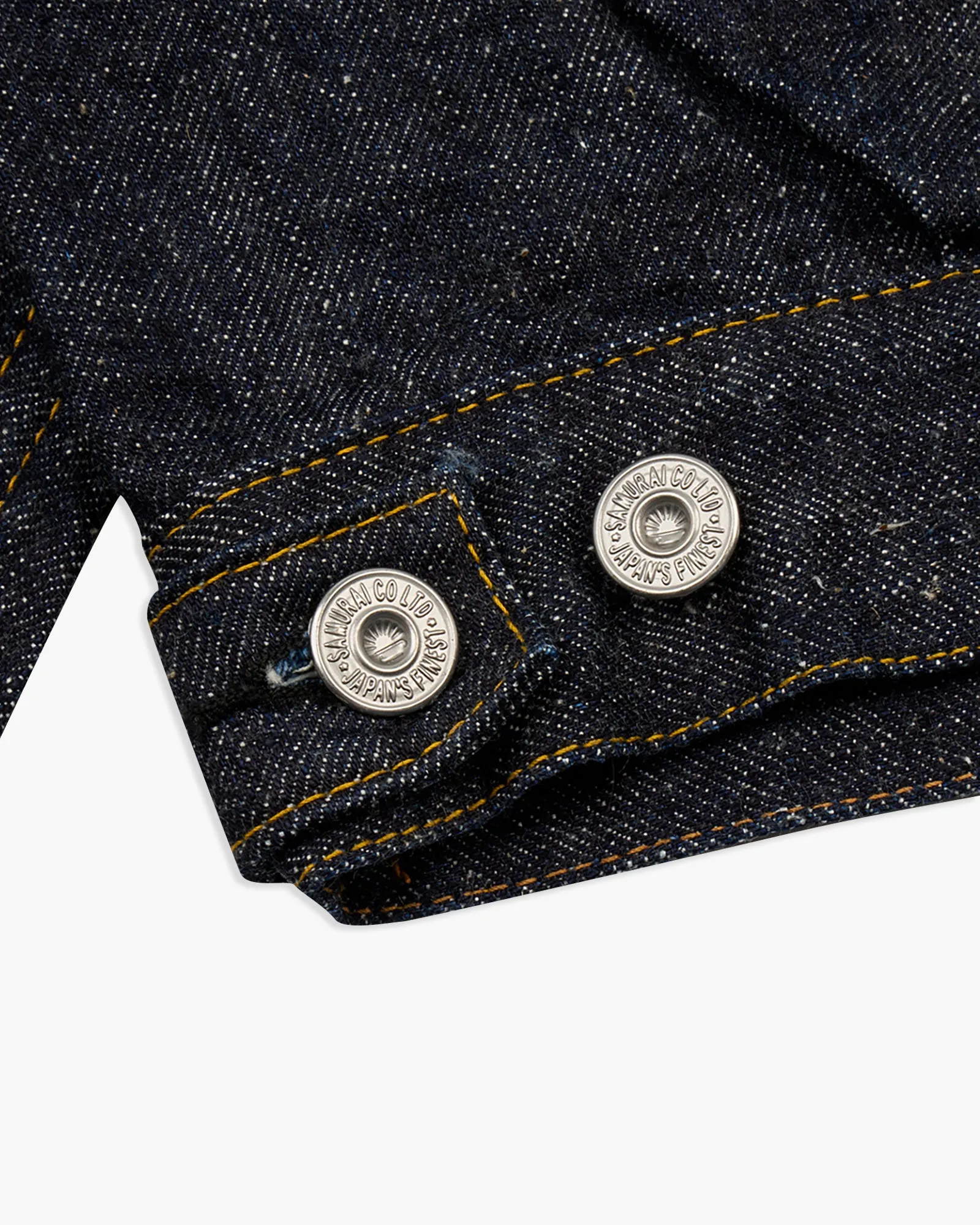Samurai S0552XX 15oz 'Otokogi' Type II Selvedge Denim Jacket - Indigo Onewash