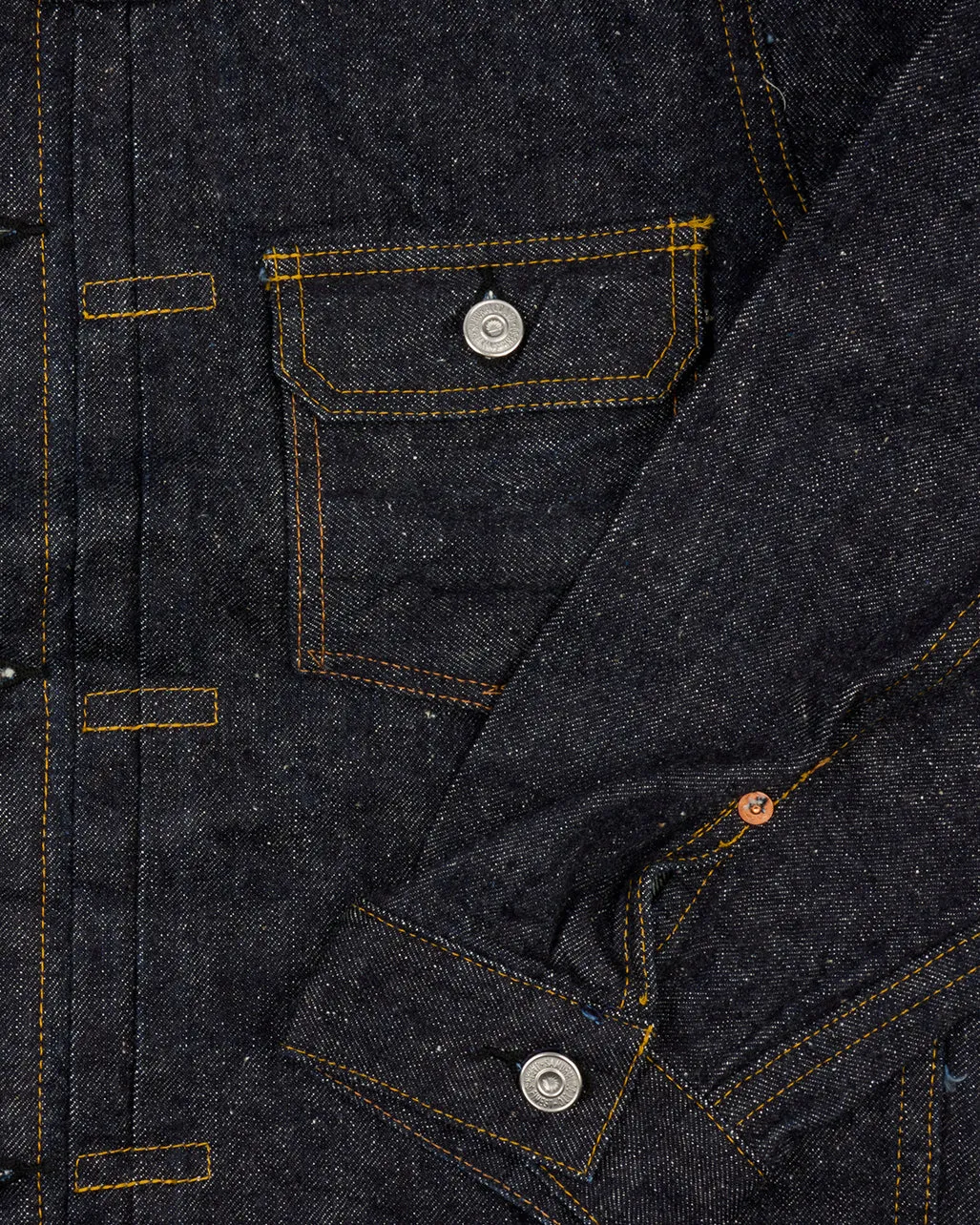 Samurai S0552XX 15oz 'Otokogi' Type II Selvedge Denim Jacket - Indigo Onewash