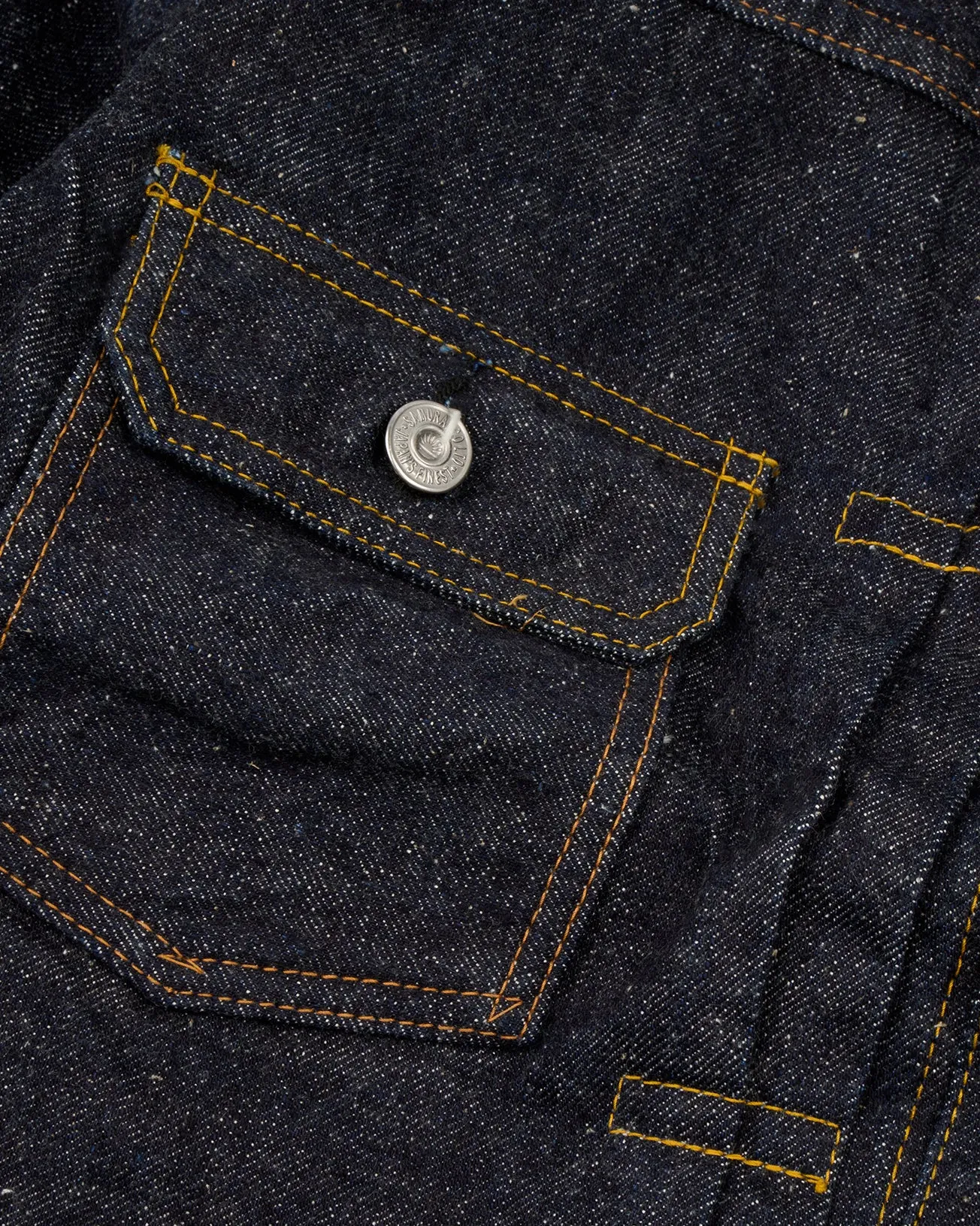 Samurai S0552XX 15oz 'Otokogi' Type II Selvedge Denim Jacket - Indigo Onewash