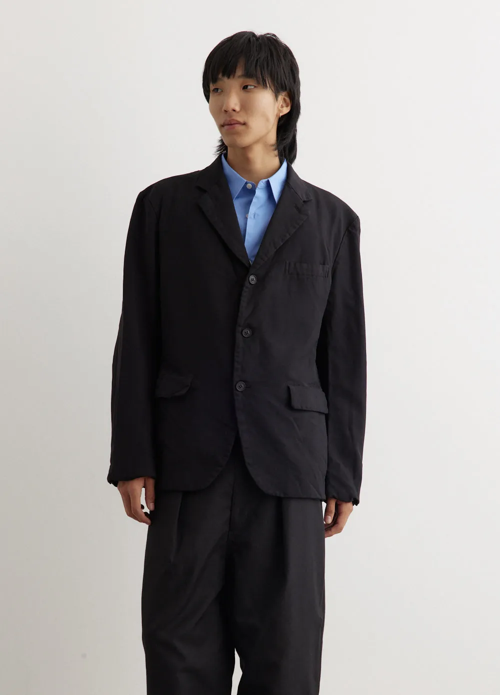 Serge Garment Dyed Blazer