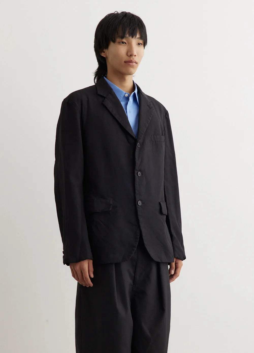 Serge Garment Dyed Blazer