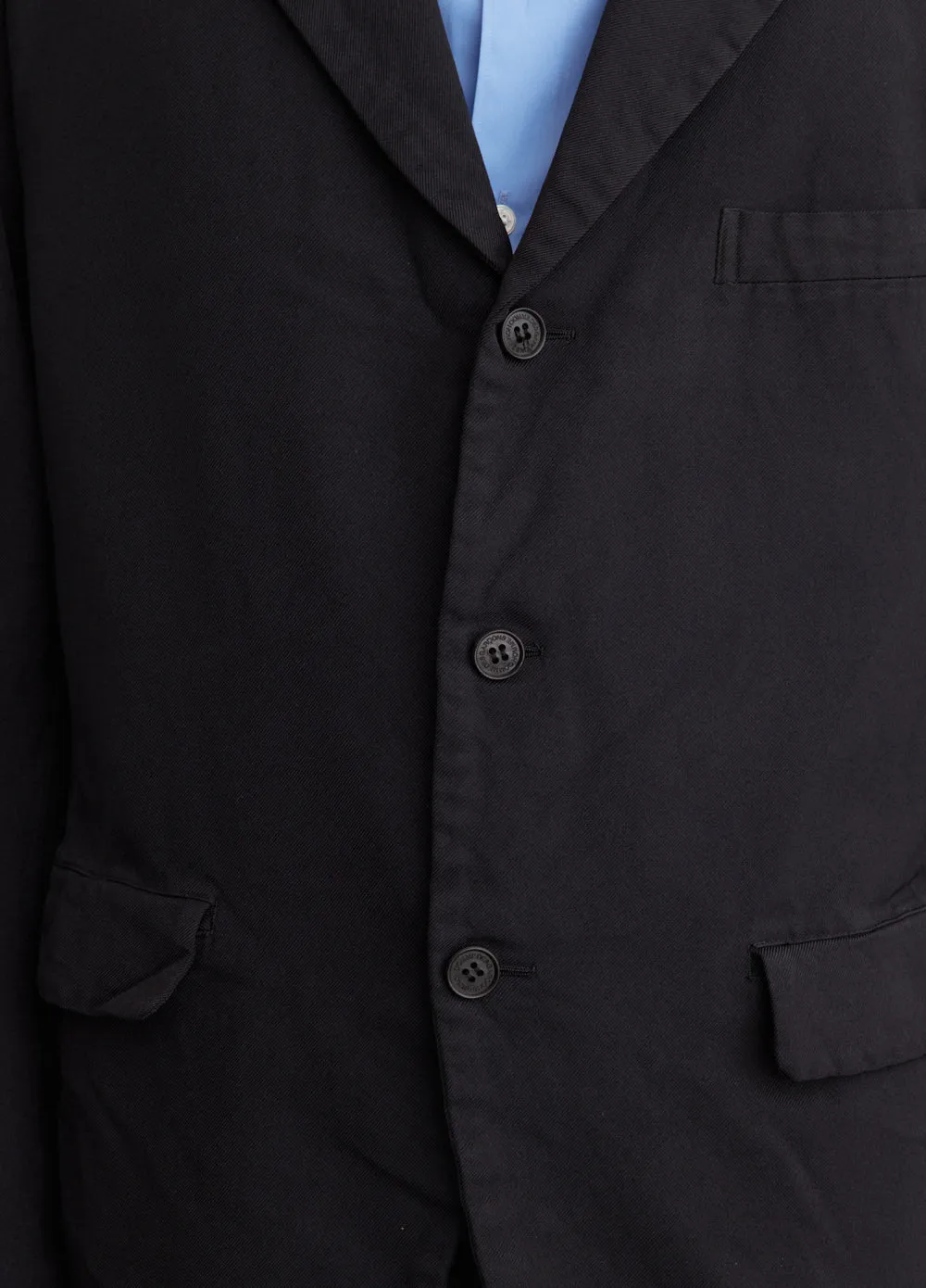Serge Garment Dyed Blazer