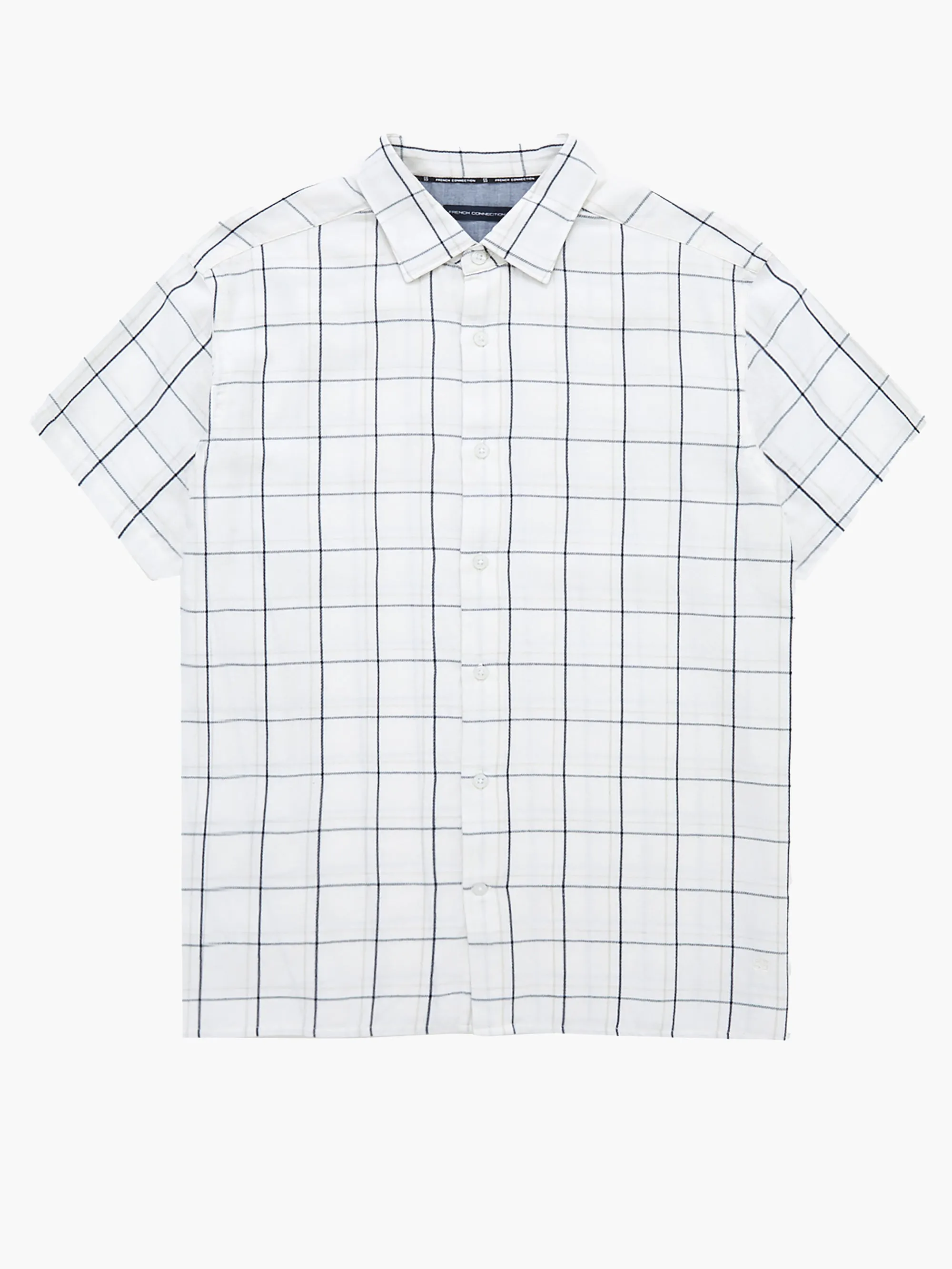 Short Sleeve Tonal Check Shirt