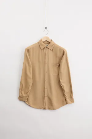 Silk textured shirt (S)