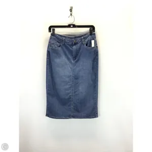 Skirt Midi By D Jeans In Blue, Size: 6