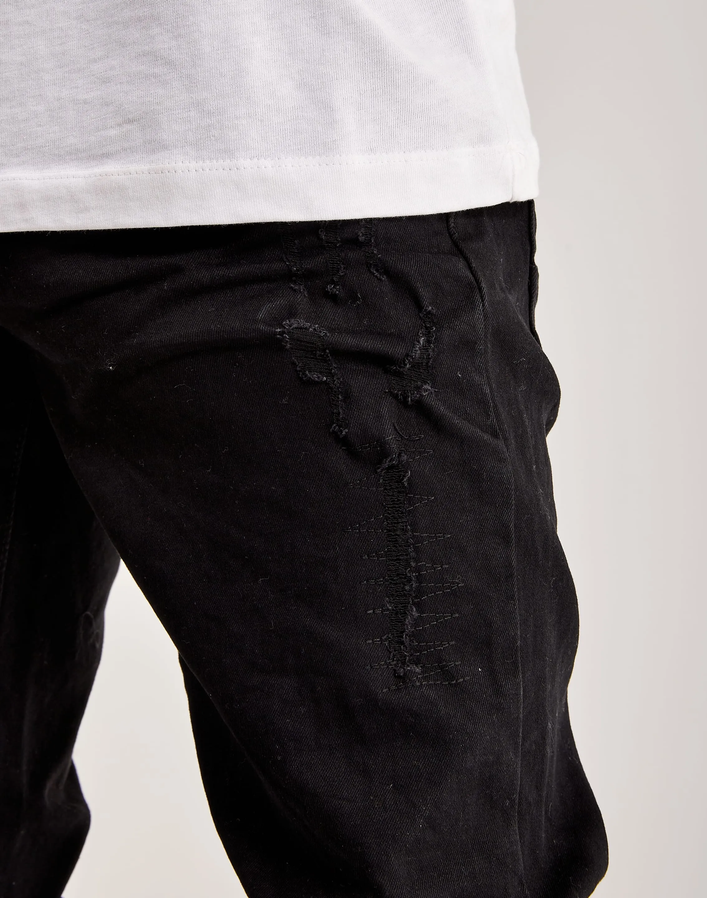 Smoke Rise Coated Denim Jeans
