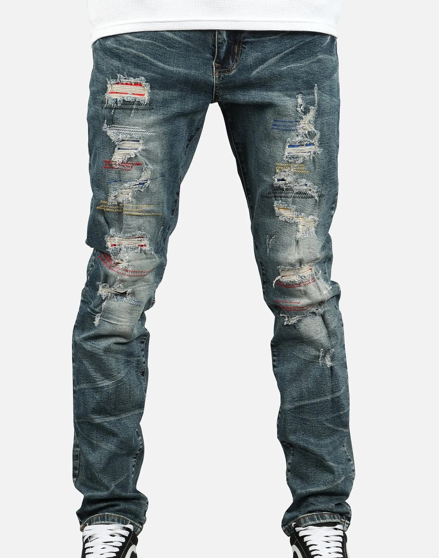 Smoke Rise COLOR STITCH JEANS