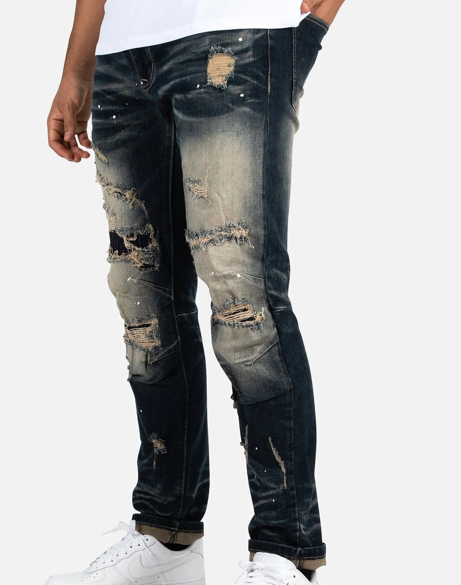 Smoke Rise DISTRESSED DENIM JEANS