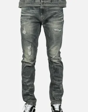 Smoke Rise DISTRESSED DENIM JEANS