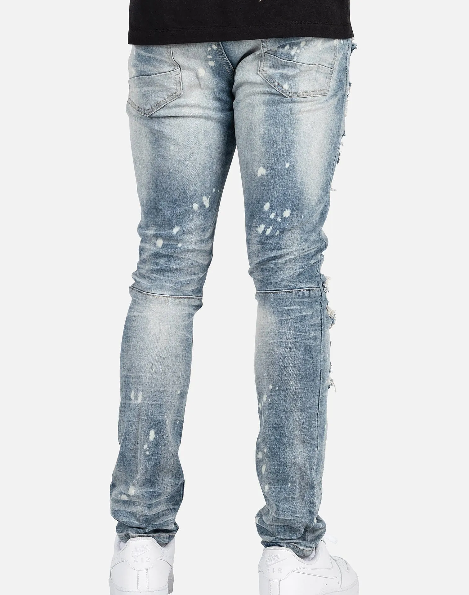 Smoke Rise Distressed Denim Jeans
