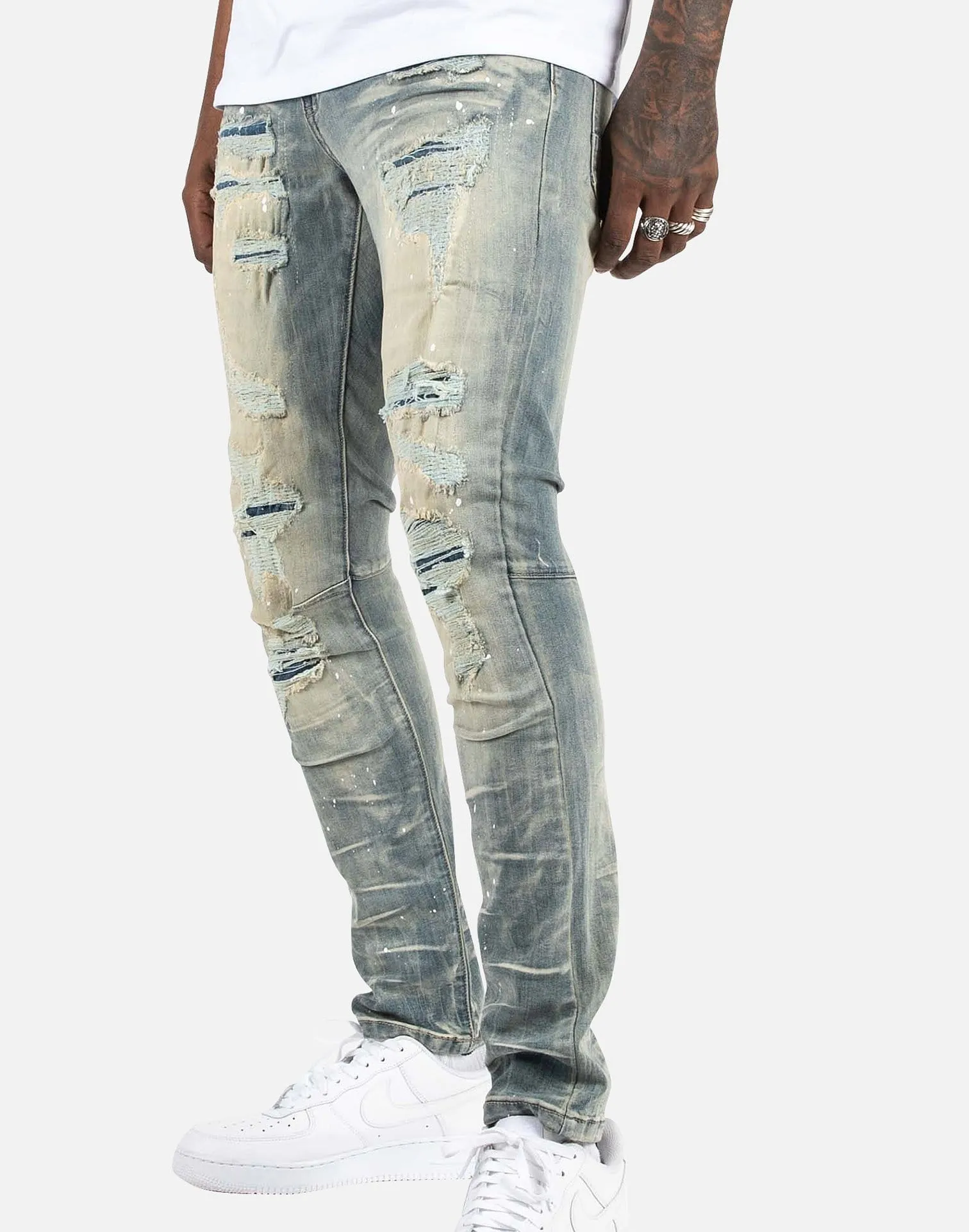 Smoke Rise DISTRESSED DENIM JEANS