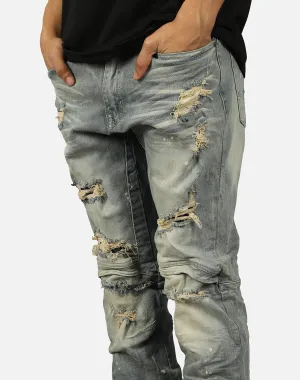 Smoke Rise DISTRESSED KNEE DETAIL JEANS