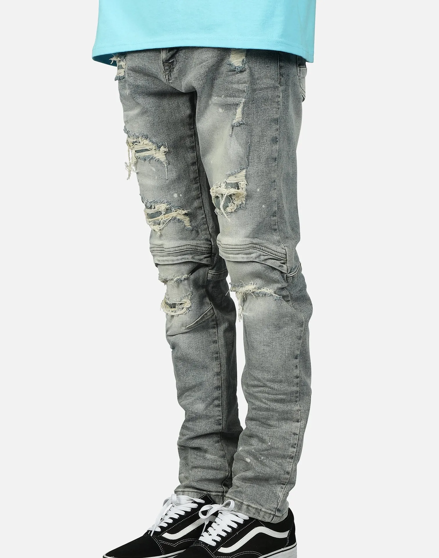 Smoke Rise DISTRESSED KNEE DETAIL JEANS