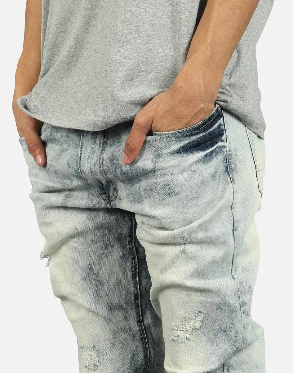 Smoke Rise DISTRESSED RIP AND REPAIR JEANS