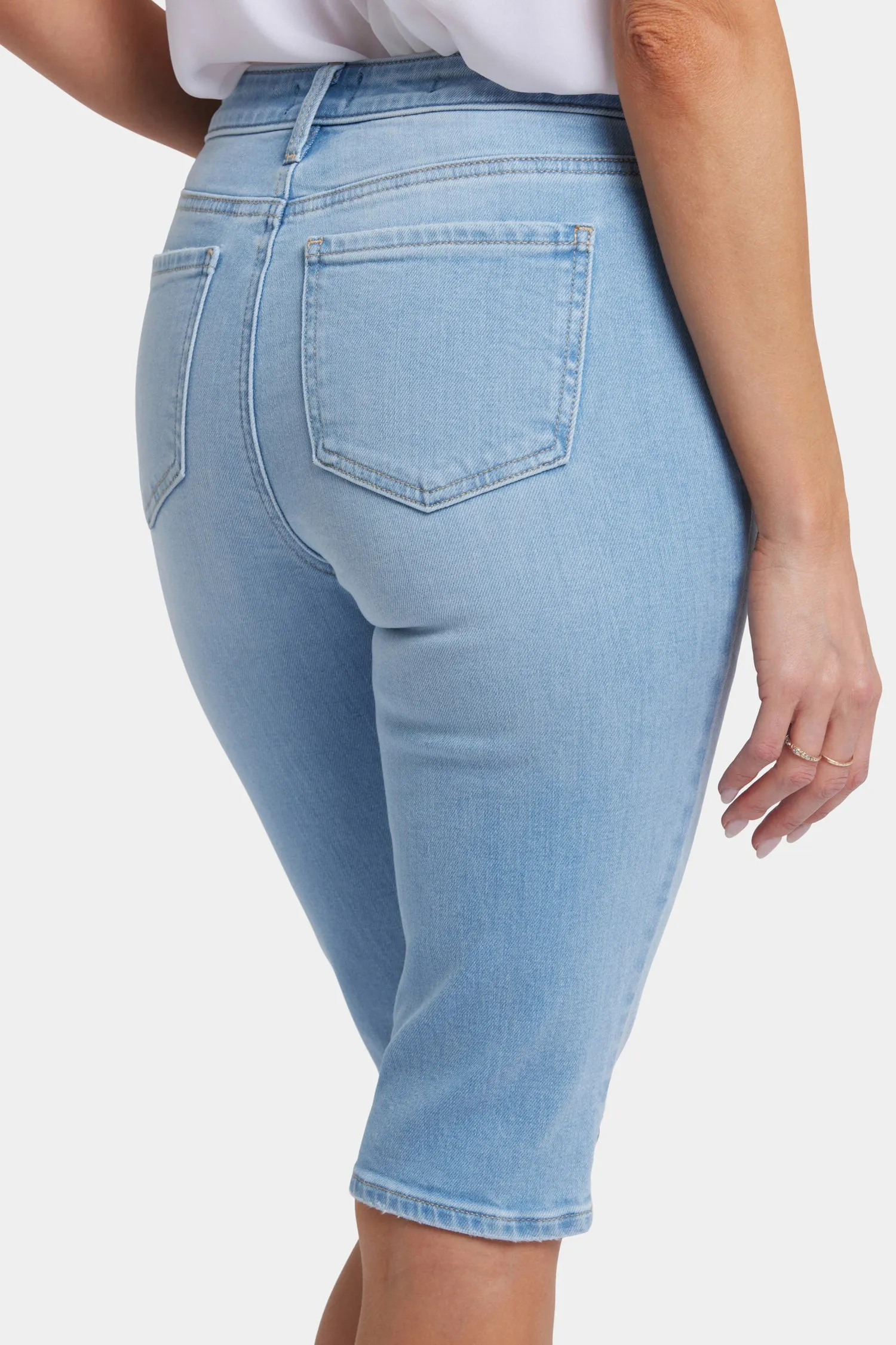 Sophie Bike Capri Jeans - Canary Beach