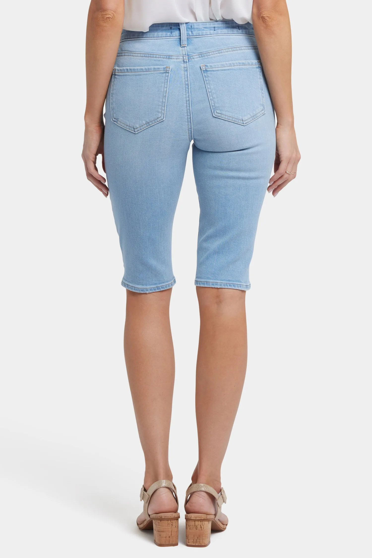Sophie Bike Capri Jeans - Canary Beach