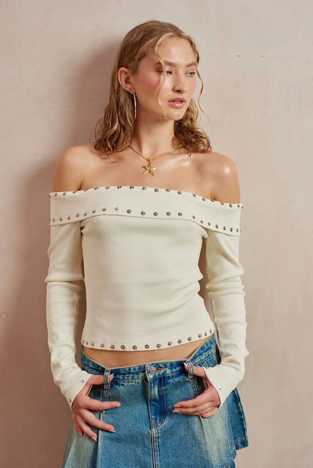 Steam Studded Top